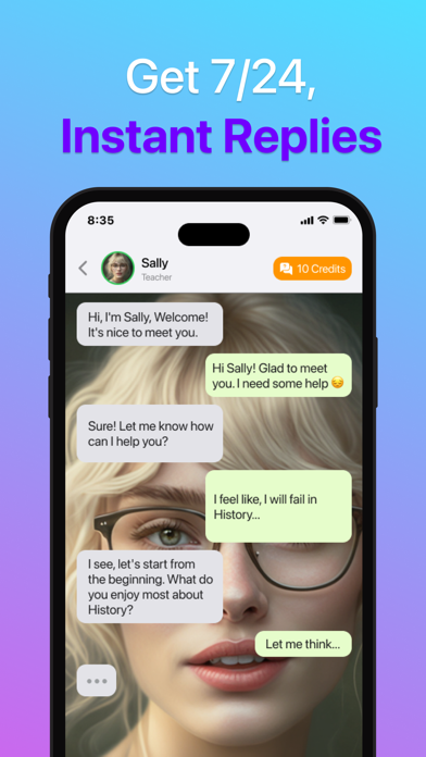 Chatty: AI Roleplay Characters Screenshot