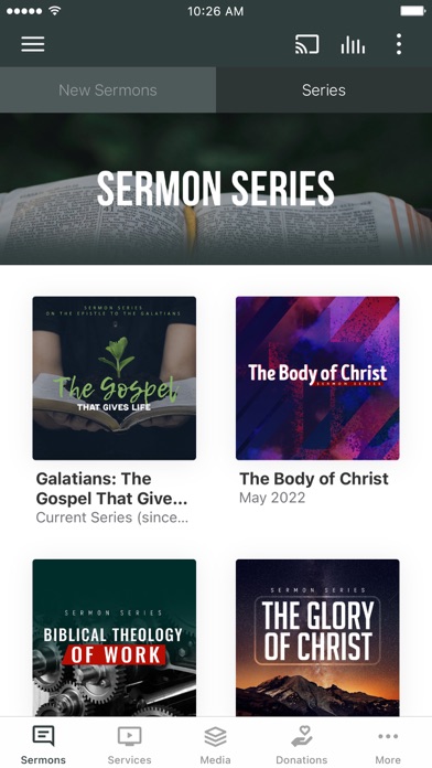 Word of Grace Bible Church App Screenshot