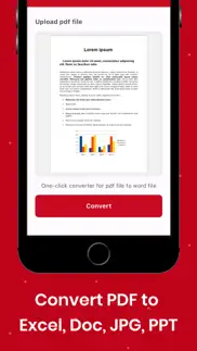 pdf to excel, doc converter iphone screenshot 4