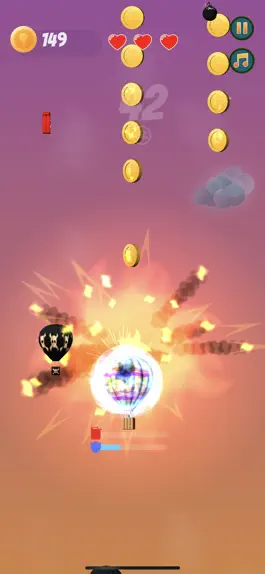 Game screenshot Balloon To Moon apk