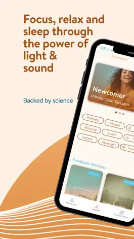 Game screenshot BE LIGHT Meditation & Sleep mod apk