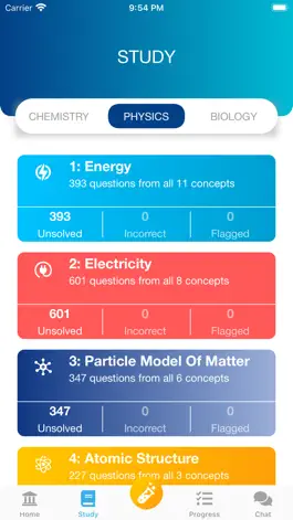 Game screenshot GCSE Science test hack