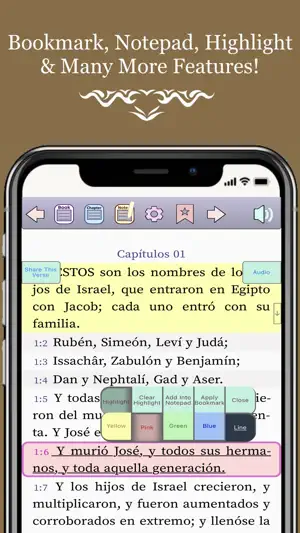 Biblia Reina Valera (Español) screenshot 2
