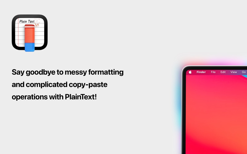 plaintext - copypaste cleaner iphone screenshot 1