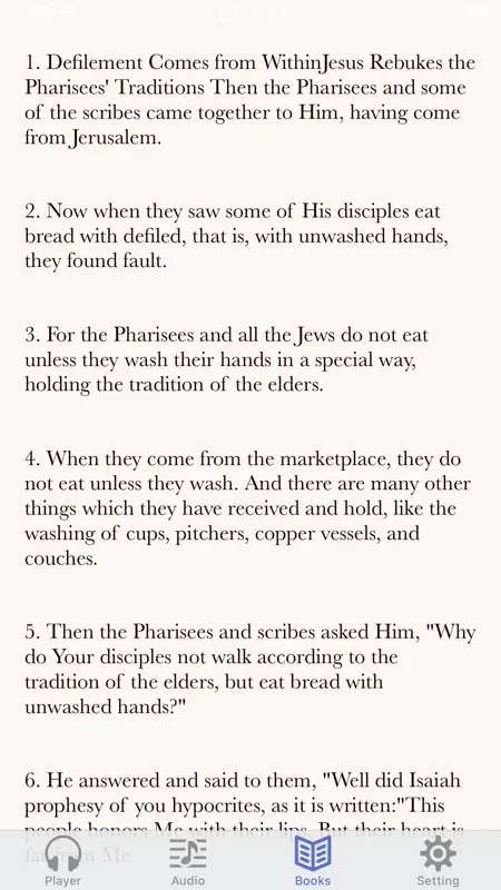 NKJV Bible (Audio & Book) screenshot 3 of 5