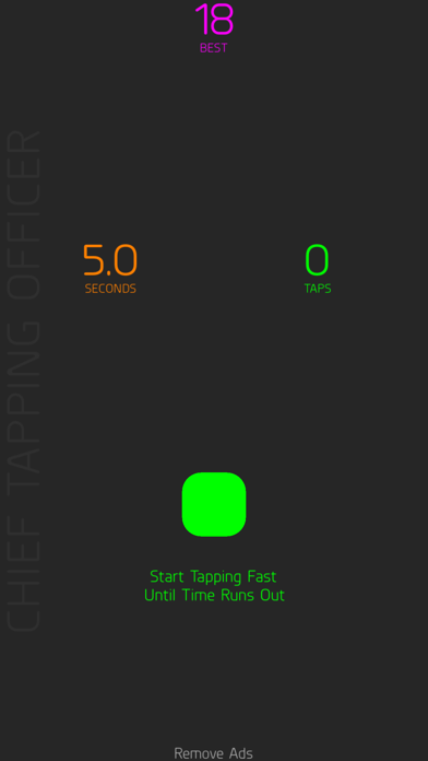 Screenshot 1 of Chief Tapping Officer - CTO App