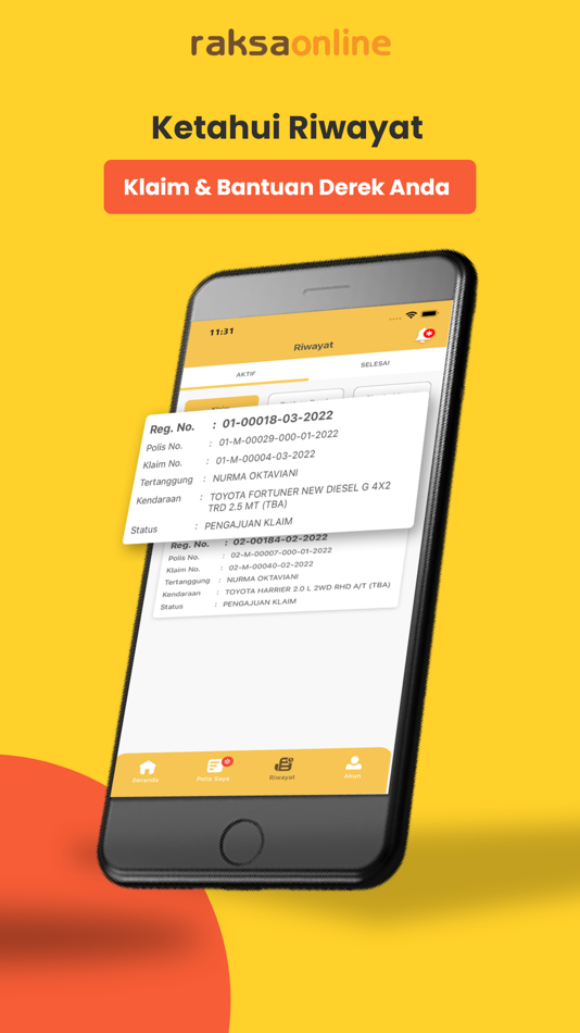 #7. Raksa Online (iOS) 由: PT Asuransi Raksa Pratikara