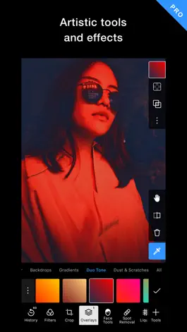 Game screenshot Полярный фоторедактор apk