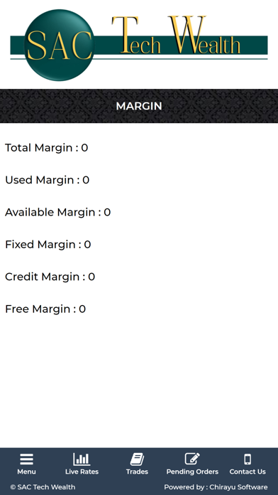 SAC Tech Wealth Screenshot