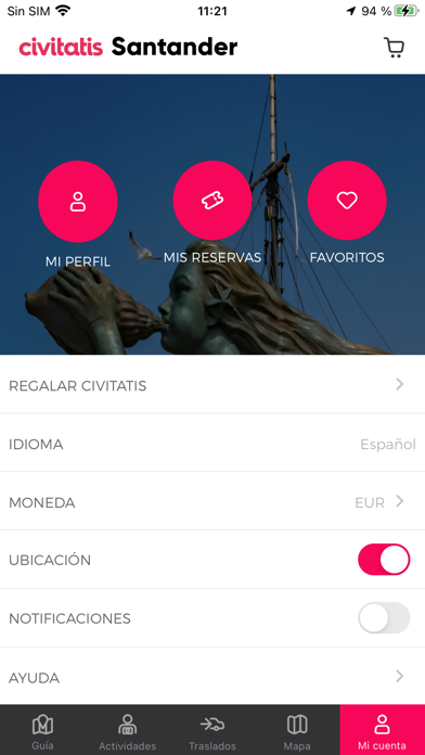 Guía de Santander Civitatis Screenshot