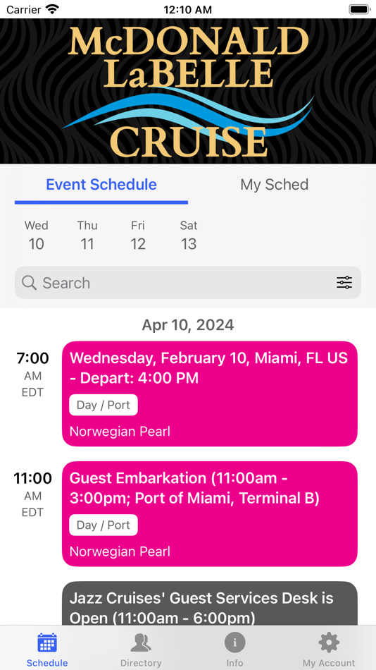 #1. McBelle (iOS) Podle: Jazz Cruises Administration, LLC