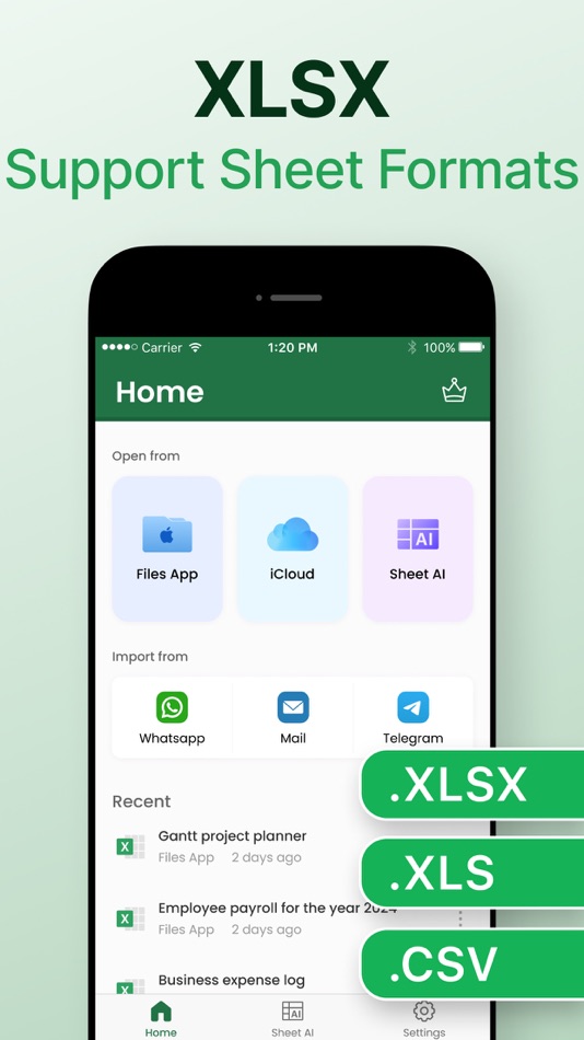 #2. Sheets - Spreadsheet (iOS) 由: CODE HARMONY LIMITED