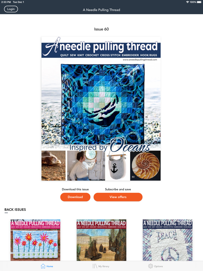 A Needle Pulling Thread