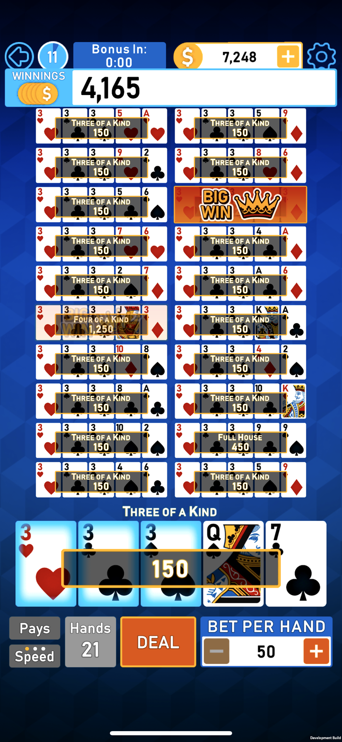 Video Poker Multi Bonus