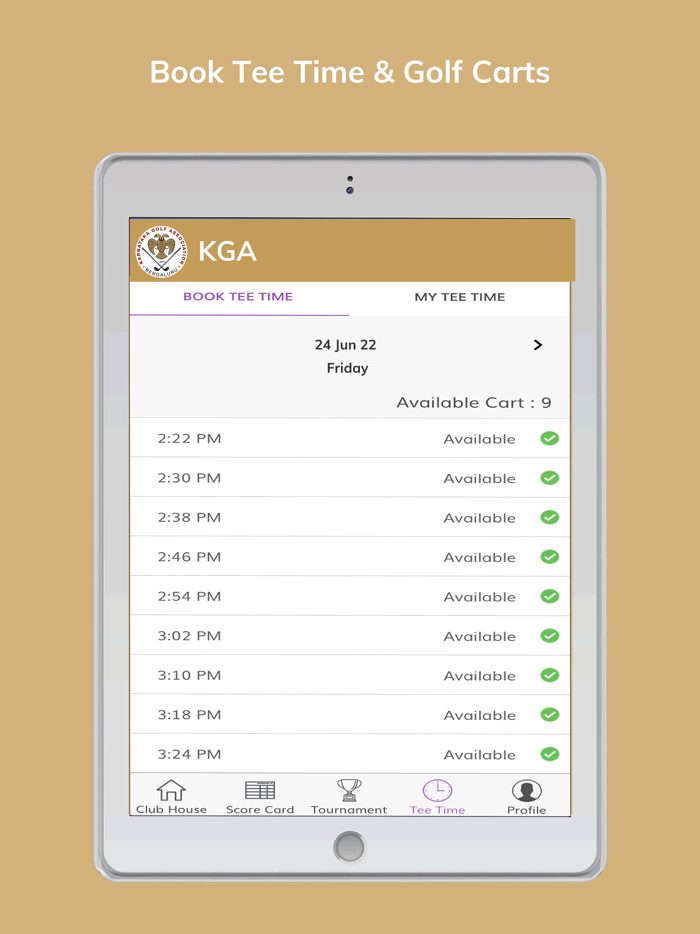 KGA Golf App