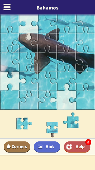 Bahamas Sightseeing Puzzle Screenshot