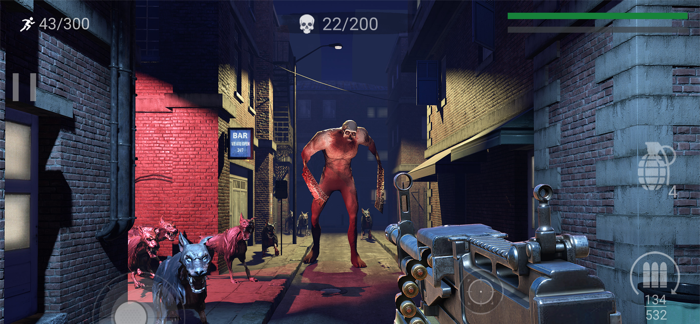 Zombie Attack Shooting Game 3D