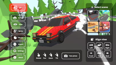 Papercraft Auto Shop Screenshot