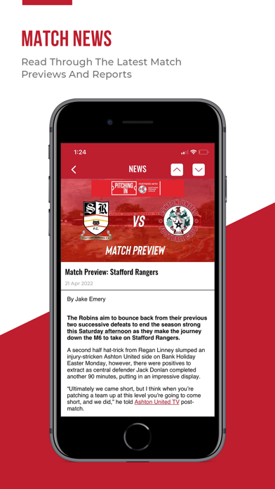 Ashton United FC Screenshot