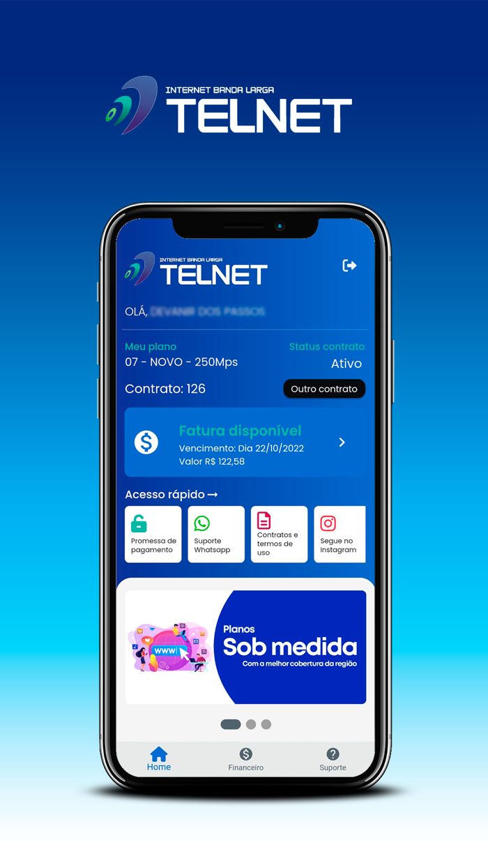 Telnet Telecom - App Cliente