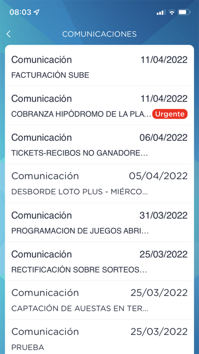 Autogestión LOTBA Screenshot