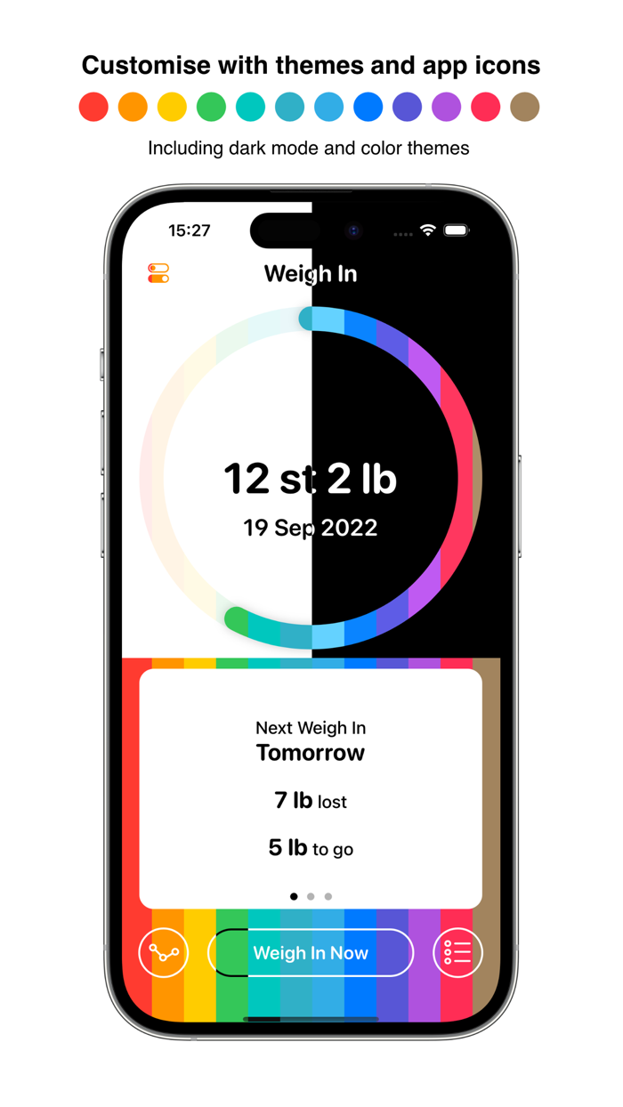 Weigh In Weight Tracker