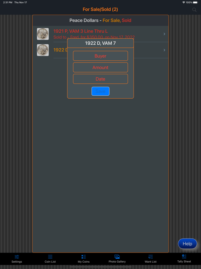Peace Dollar Collection