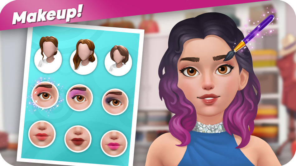 #2. Happy Happens: Makeover Puzzle (iOS) By: DRAGONITE MARKETING MANAGEMENT EST