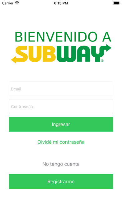 Subway Guatemala Screenshot