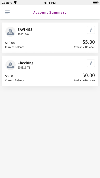 Engage FCU Mobile Banking Screenshot