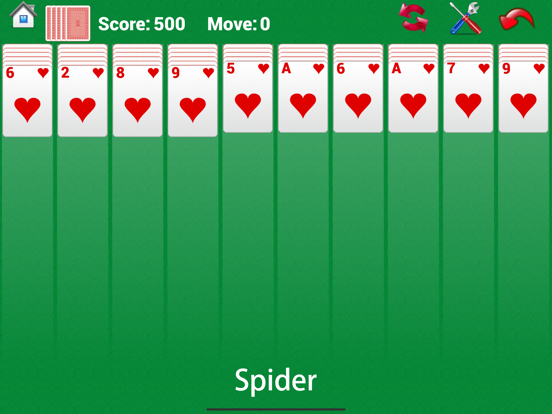 Screenshot #4 pour Classic Spider Solitaire Pro