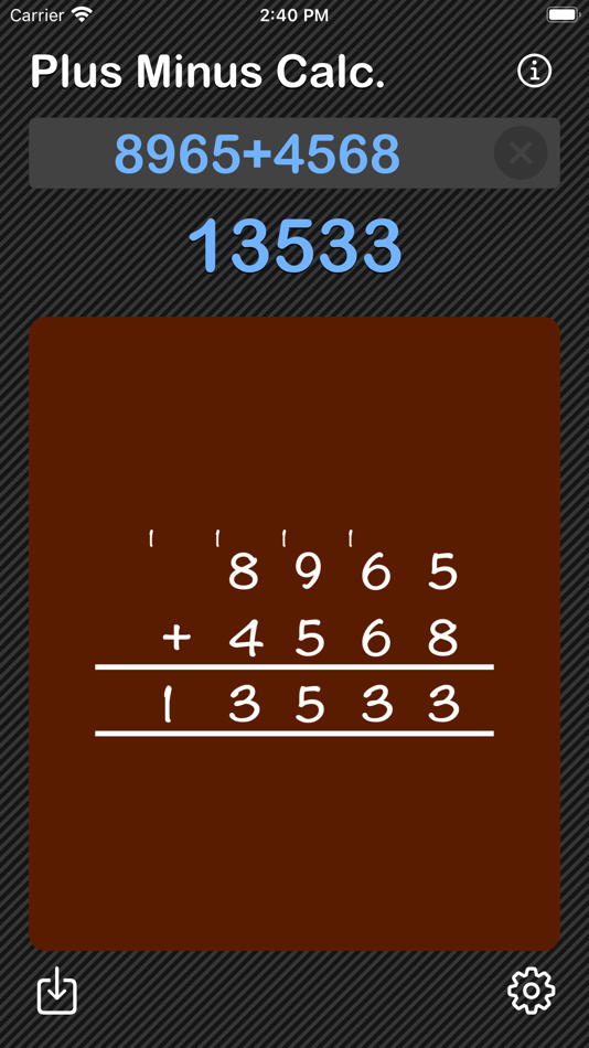 #6. Plus Minus Calculator (iOS) By: Heng Jia Liang