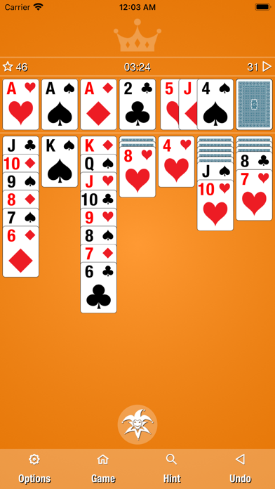 Simple Classic Solitaire Screenshot