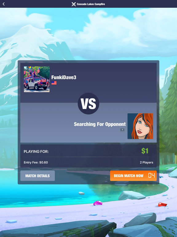 Cascade Challenge iPad screenshot 5 - Games app