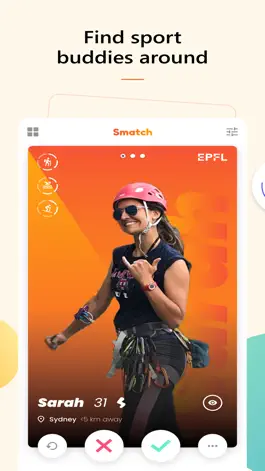 Game screenshot Smatch - Sport Buddies Around apk