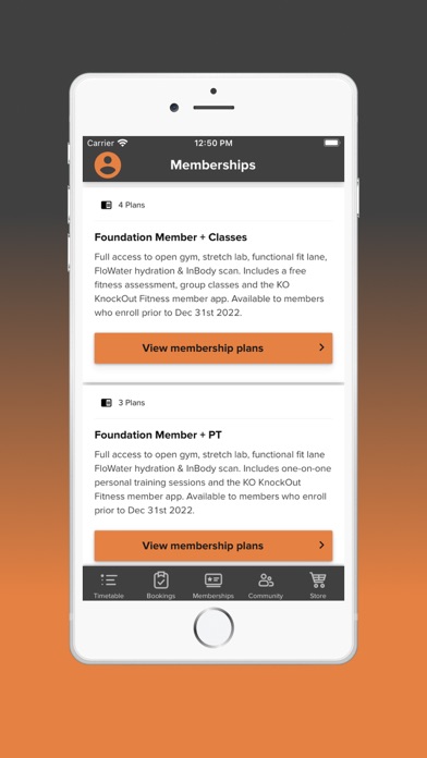 KO Knockout Fitness Screenshot