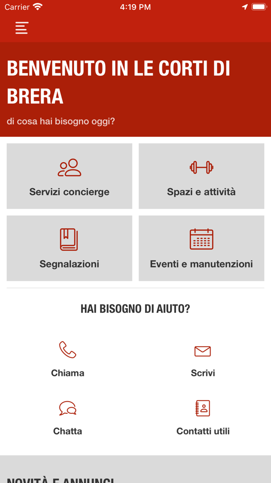#3. Le Corti di Brera Concierge (iOS) By: TopLife Concierge
