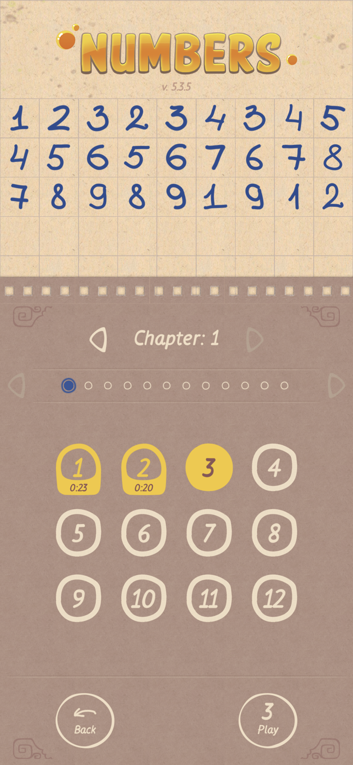 Doodle Numbers Puzzle