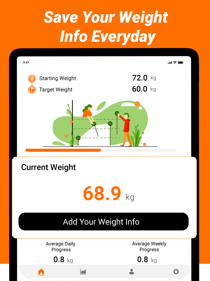 Weight Tracker-BMI Calculator