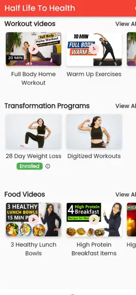 Game screenshot HLTH - Workouts, Diet, Recipes mod apk