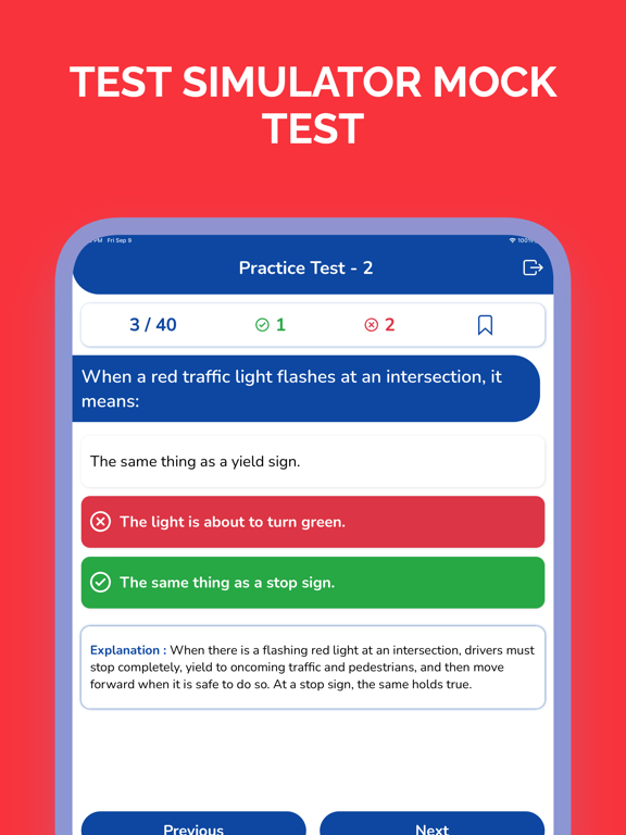 Alabama DMV Permit Test Prep screenshot 2