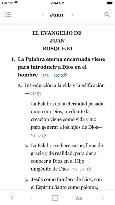 Santa Biblia Versión Recobro Screenshot