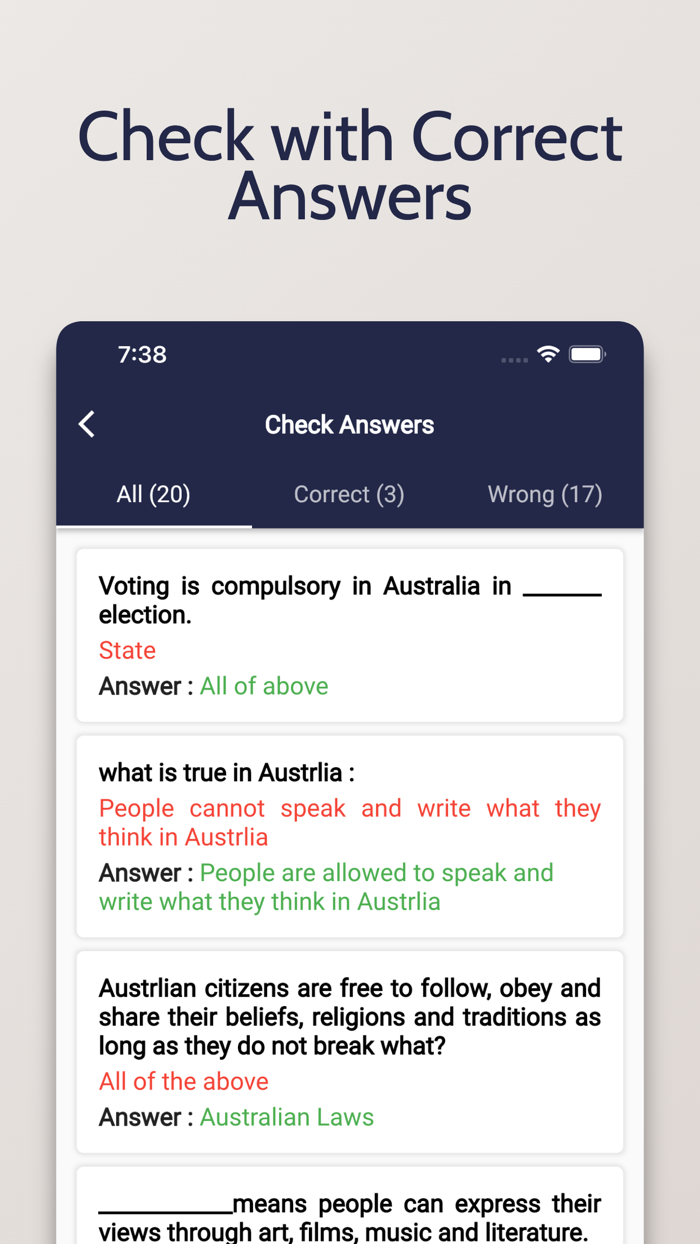 Australian Citizenship - Test