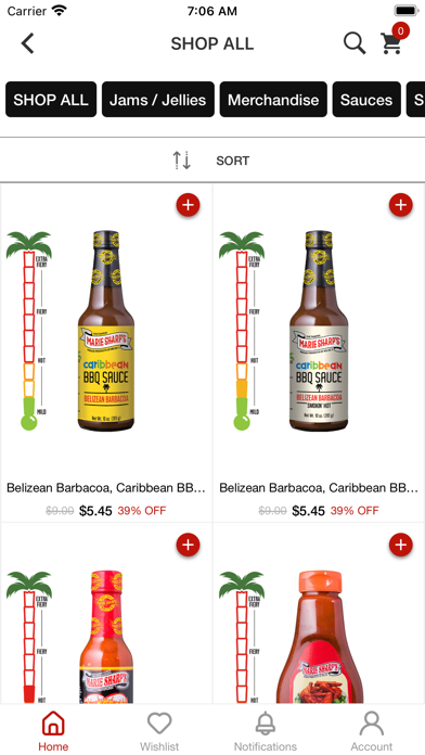 Marie Sharp's Hot Sauce Screenshot