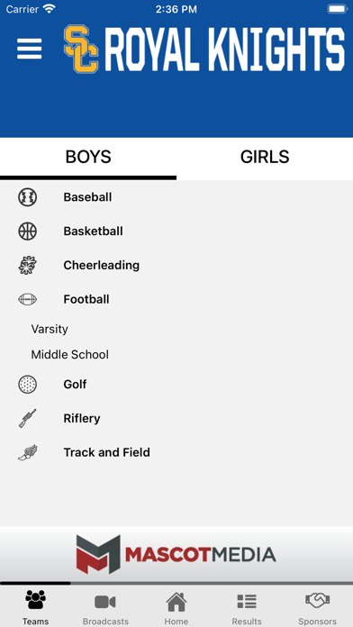 Stewart County Athletics Screenshot
