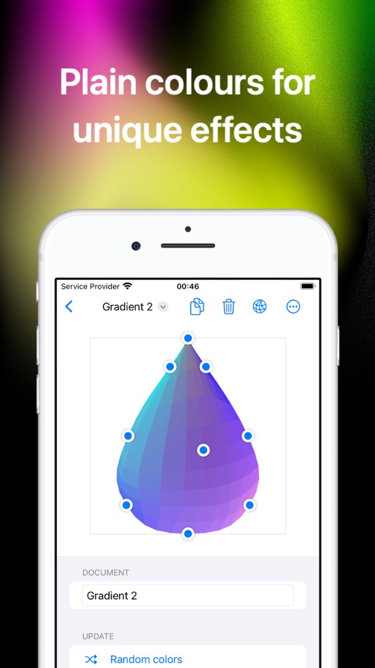 #6. Mesh Gradients Ultimate (macOS) Podle: Denis Chashchin