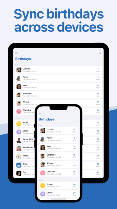 Birthday Reminder & Countdown Screenshot