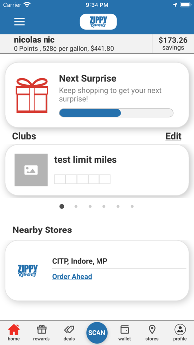 Zippy Rewards Screenshot