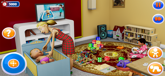 Real Mother Baby Life Care Sim