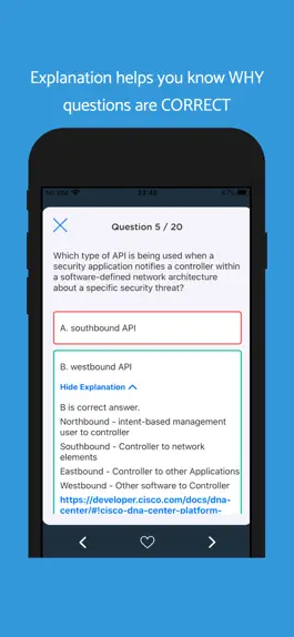 Game screenshot Cisco SCOR 350-701 Update 2023 apk